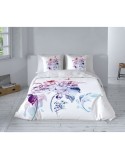 Bettbezug-Set Hosteline Kobe Blau Double size 3 Stücke
