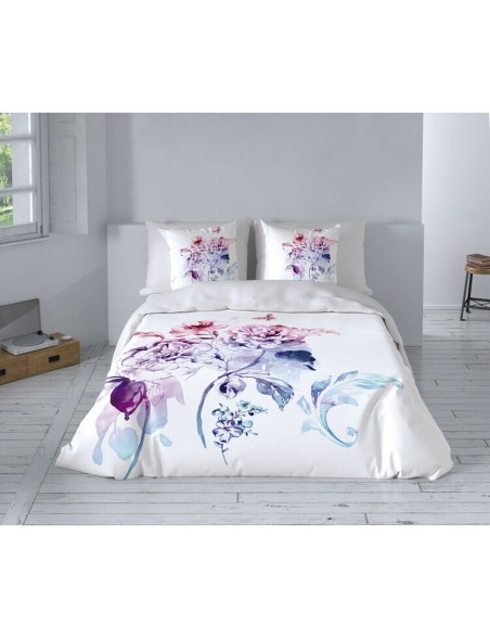Duvet cover set Hosteline Kobe Blue Double 3 Pieces
