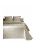 Steppdecke Hosteline CARMINA Beige Doppelmatratze (1 Stücke)