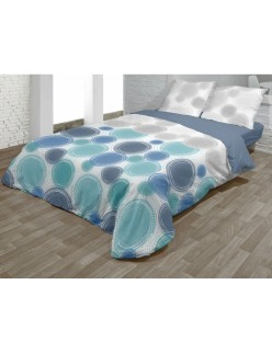 Duvet cover set Hosteline SOTER Blue Single 2 Pieces