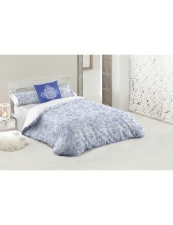Bettbezug-Set Hosteline AZAHAR Blau Double size 2 Stücke