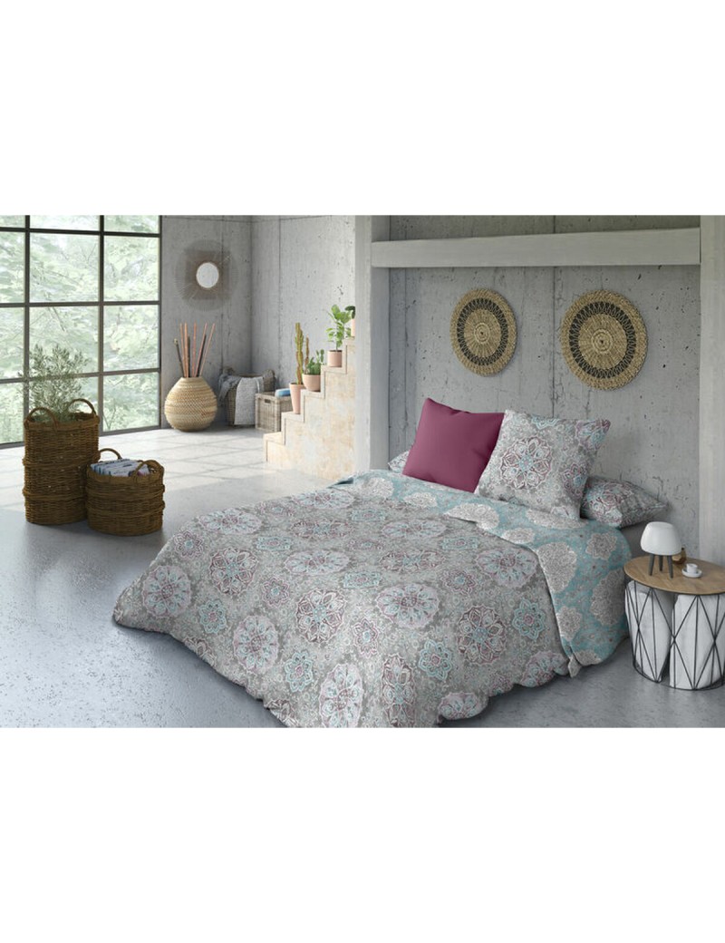 Housse de Couette Pierre Cardin VOLTA Bleu 144 Fils 180 x 230 cm
