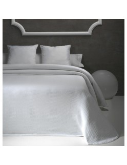 Colcha Hosteline JOYA Blanco Cama de 105 (1 Pieza)