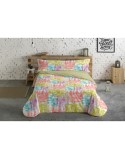 Housse de Couette Pierre Cardin Colors Vert 144 Fils 150 x 230 cm