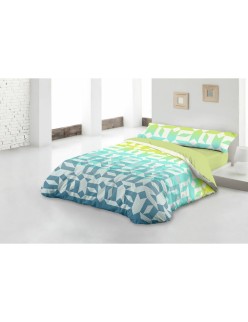 Duvet cover set Hosteline HARRIS Green Single 2 Pieces