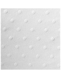Bedspread (quilt) Hosteline CARMINA White Single (1 Piece)