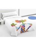 Duvet cover set Hosteline POP Pp Multicolour Single 2 Pieces
