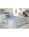 Bettdeckenbezug Pierre Cardin ANGELICA Blau 144 Fäden
