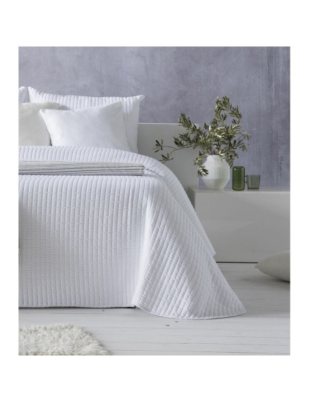 Bedspread (quilt) Hosteline AGNES White Single (1 Piece)