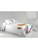 Colcha Hosteline POP Rosa Cama de 105 (2 Piezas)