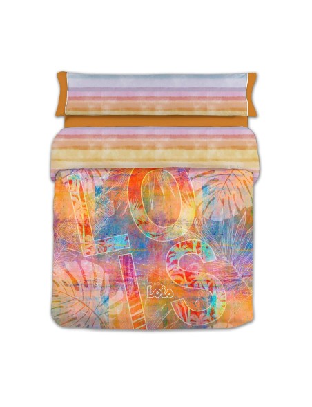 Duvet cover set Lois CORSO P. Orange King size 240 x 230 cm 4 Pieces