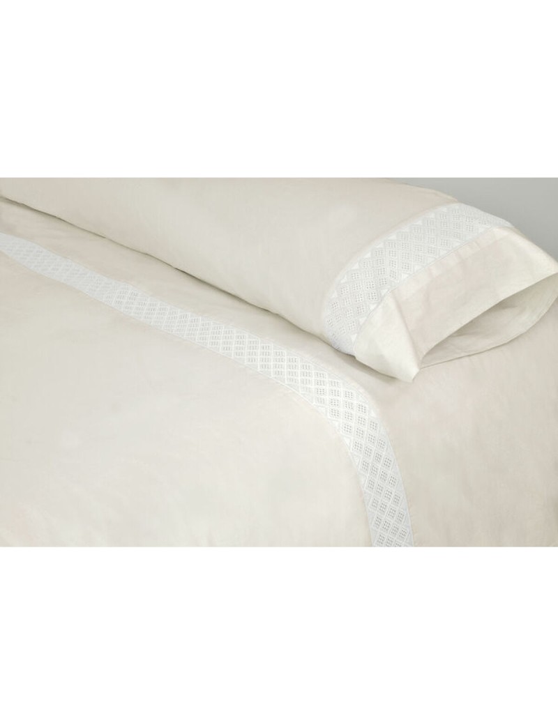 Bettbezug-Set Pierre Cardin ELISA Beige Elfenbein Double size 2 Stücke