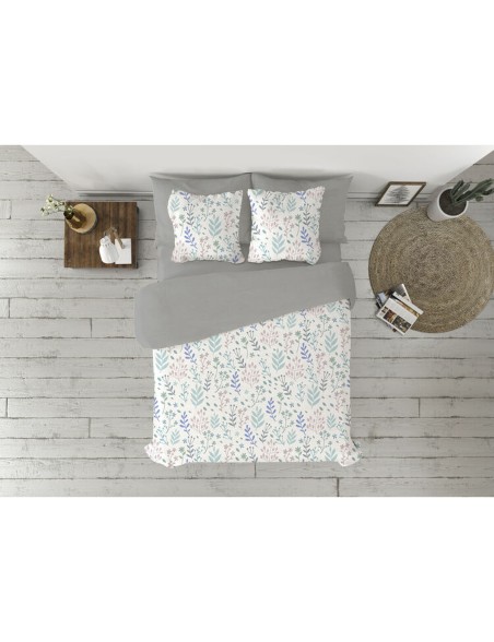Bettbezug-Set Pierre Cardin AURIN Grau King size 3 Stücke