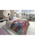 Parure de couette Lois FAME P. Gris Lit 1 persone 3 Pièces