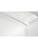 Conjunto de capa de edredom Pierre Cardin ELISA Branco Casal 2 Peças 3 Peças
