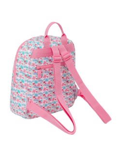 Mochila Moos Flores Multicolor 25 x 30 x 13 cm