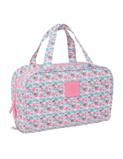 Nécessaire de Viagem Moos Flores Multicolor 31 x 14 x 19 cm