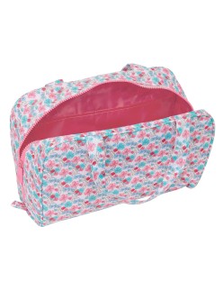 Nécessaire de Viagem Moos Flores Multicolor 31 x 14 x 19 cm