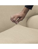 Sofa Cover Sofakover Pocket Duo Romeo Beige 2 Units (Refurbished B)