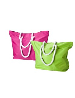 Beach Bag Green Pink Oxford 59 x 19 x 40 cm