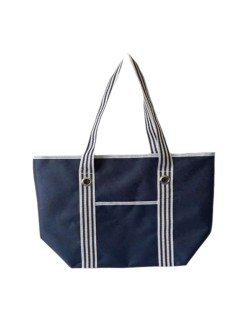 Beach Bag Dark blue Oxford 48 x 18 x 34 cm