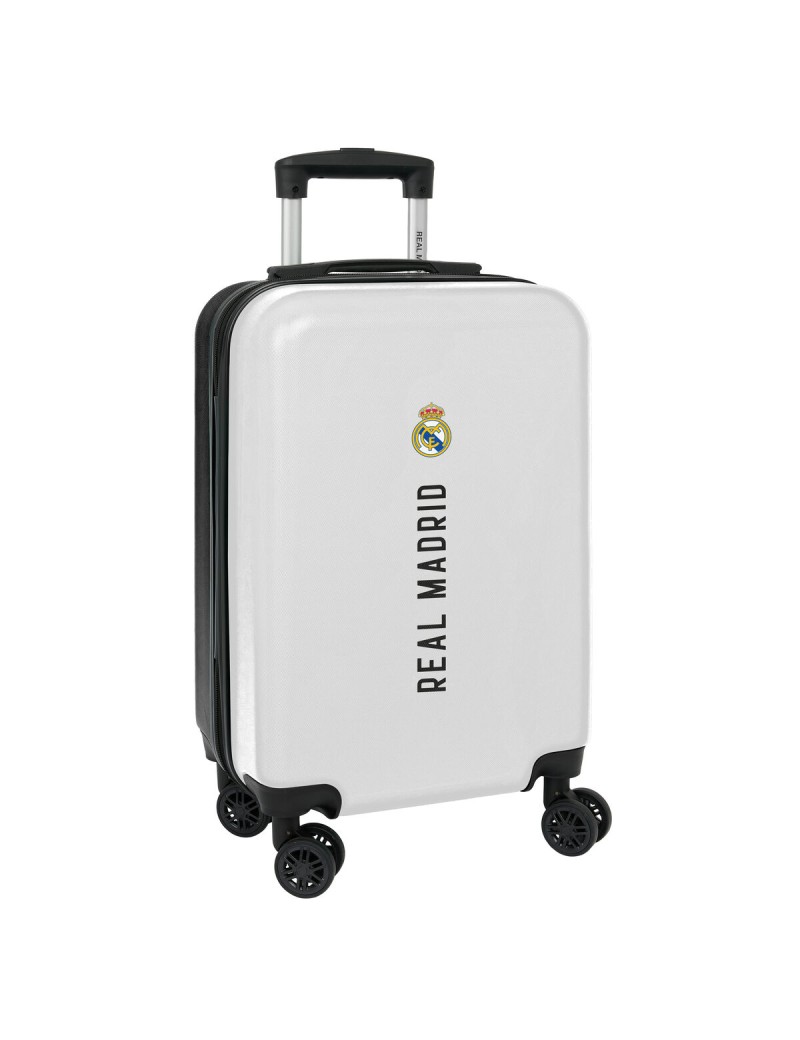 Trolley de Cabine Real Madrid C.F. 1st Kit 24/25 Blanc Gris 20"