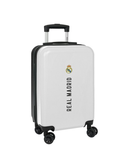 Trolley de Cabine Real Madrid C.F. 1st Kit 24/25 Blanc Gris 20"
