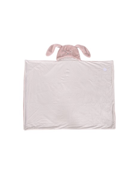 Coperta Home ESPRIT Coniglio Multicolore