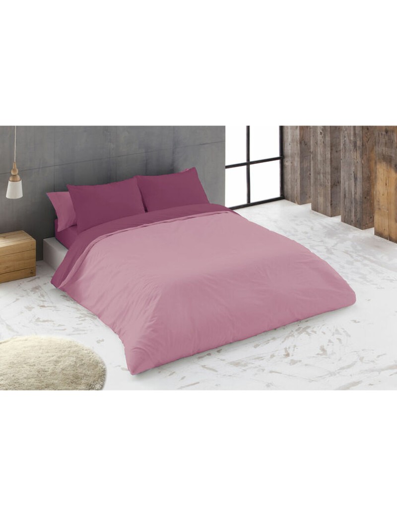 Set di copripiumino Lois SIROS NORDICO Rosa Matrimoniale 2 Pezzi