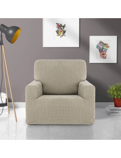 Funda para sillón Eysa THOR Beige 70 x 110 x 110 cm