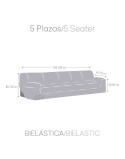Sofabezug Eysa ROC Hellbraun 70 x 120 x 330 cm