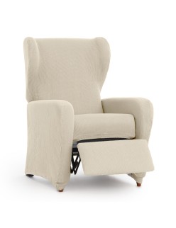 Copridivano poltrona con gambe separate Eysa ULISES Bianco 90 x 100 x 75 cm