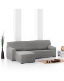 Funda para chaise longue de brazo corto izquierdo Eysa ROC Gris claro 120 x 120 x 360 cm