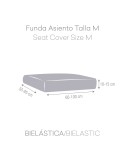 Kissenbezug Eysa THOR Beige 85 x 15 x 100 cm Sofa