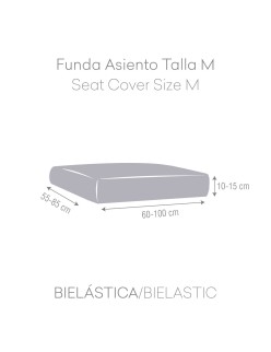 Fodera per cuscino Eysa THOR Beige 85 x 15 x 100 cm Divano