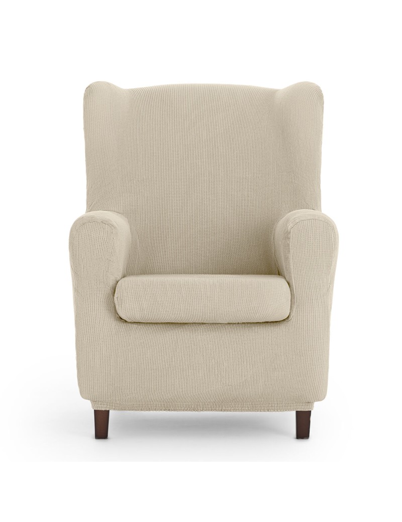 Housse de fauteuil à oreilles Eysa ULISES Blanc 80 x 100 x 90 cm
