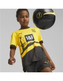 Maillot de Football à Manches Courtes pour Enfants Puma BVB Home Jersey Replica Jr (116 cm)