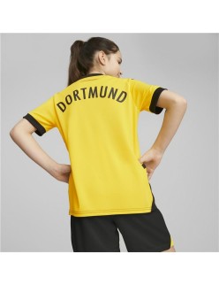 Maillot de Football à Manches Courtes pour Enfants Puma BVB Home Jersey Replica Jr (116 cm)