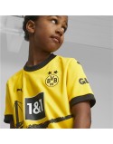 Maillot de Football à Manches Courtes pour Enfants Puma BVB Home Jersey Replica Jr (116 cm)