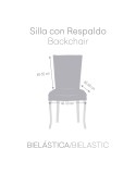 Custodia per Sedia Eysa THOR Grigio scuro 50 x 55 x 50 cm 2 Unità