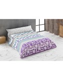 Bettbezug-Set Hosteline TRIPOLI Violett Double size 2 Stücke