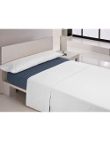 Fitted bottom sheet Happy Home MIX COLORS Blue Super king 180 x 200 + 30 cm