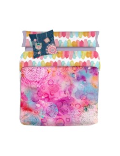 Duvet cover set Lois FESTIVAL P. Light mauve Single 150 x 230 cm 3 Pieces