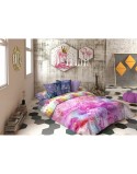 Duvet cover set Lois FESTIVAL P. Light mauve Single 150 x 230 cm 3 Pieces