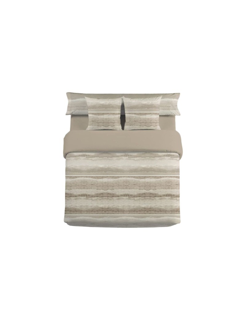 Conjunto de capa de edredom Pierre Cardin NINA Castanho Casal 3 Peças