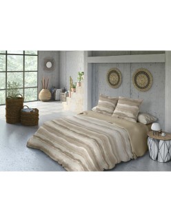 Conjunto de capa de edredom Pierre Cardin NINA Castanho Casal 3 Peças
