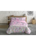 Juego de funda nórdica Pierre Cardin Unicornios Rosa Cama de 105 3 Piezas