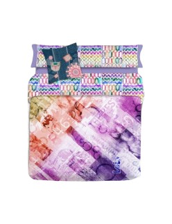 Duvet cover set Lois JASON P. Light mauve Single 150 x 230 cm 3 Pieces