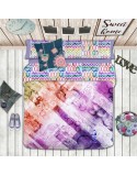 Duvet cover set Lois JASON P. Light mauve Single 150 x 230 cm 3 Pieces