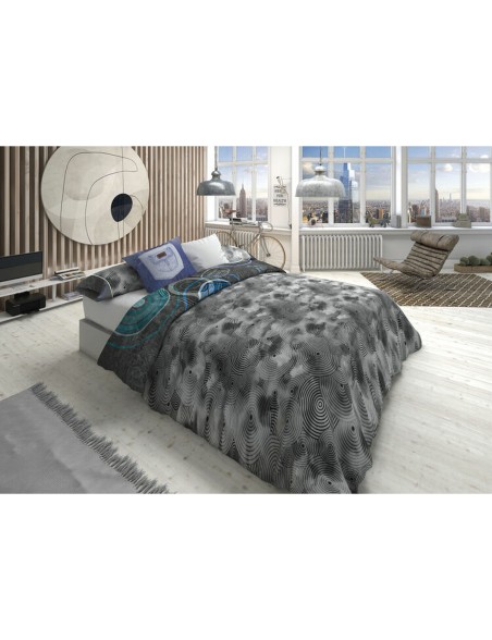 Parure de couette Lois ORLANDO P. Gris Lit 1 persone 2 Pièces
